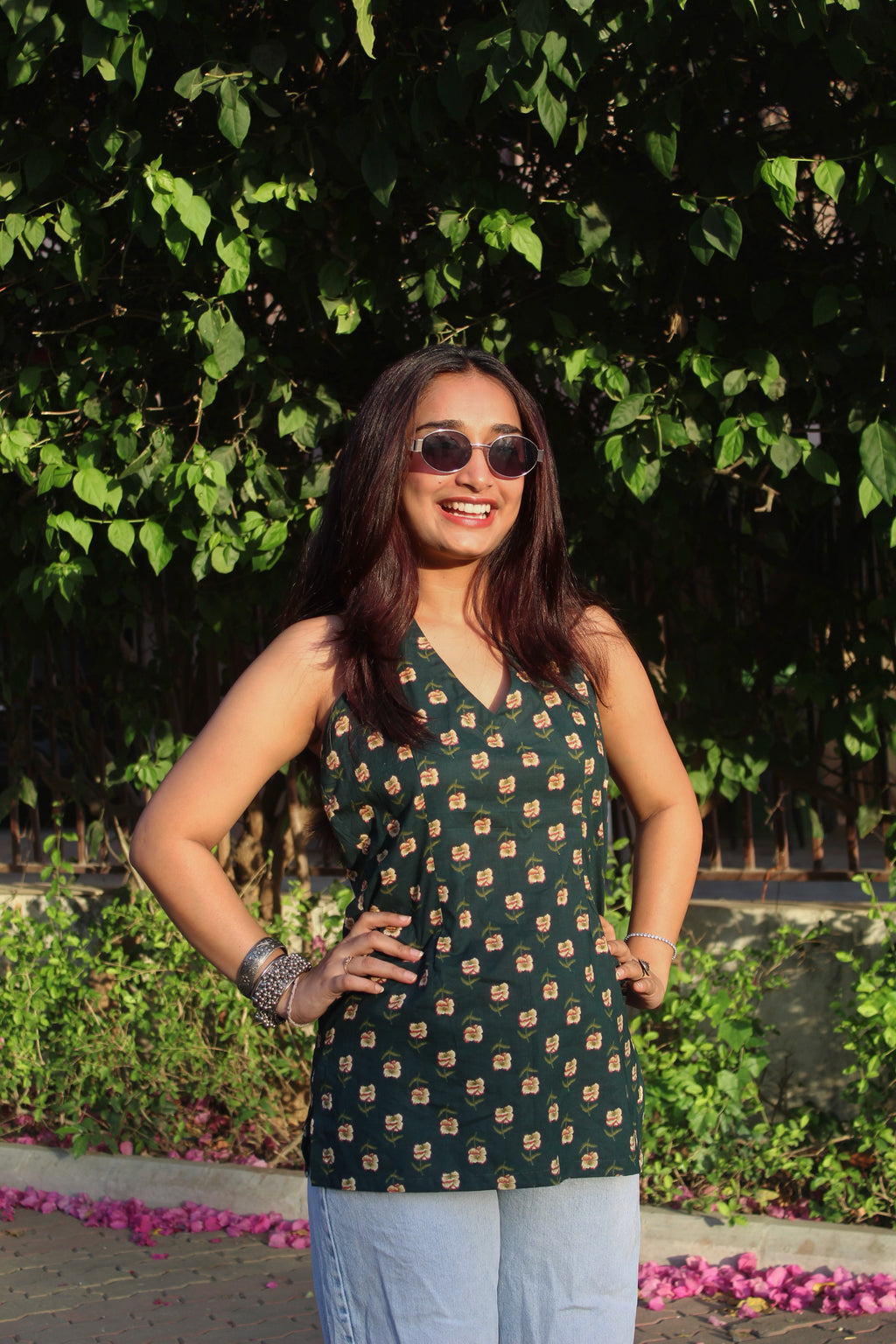 Bela Halter Short Kurti